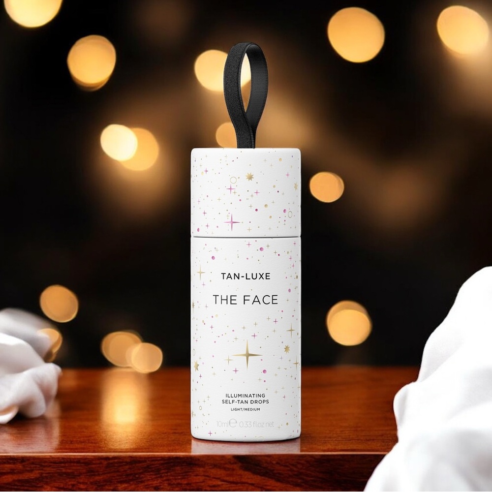 TAN-LUXE THE FACE ILLUMINATING SELF-TAN DROPS LIGHT/MEDIUM NEW
